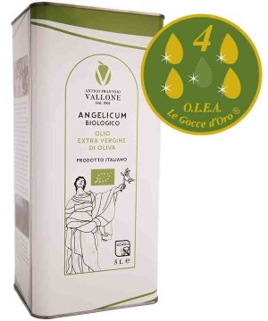 Lattina Olio Extra Vergine di Oliva Angelicum Biologico 5L