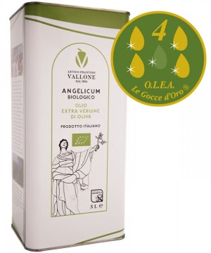 Olio Extra Vergine di Oliva Angelicum Biologico 5L *Offerta Nuovo Cliente*