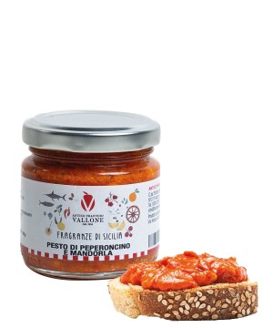 Pesto di peperoncino e mandorla 90g